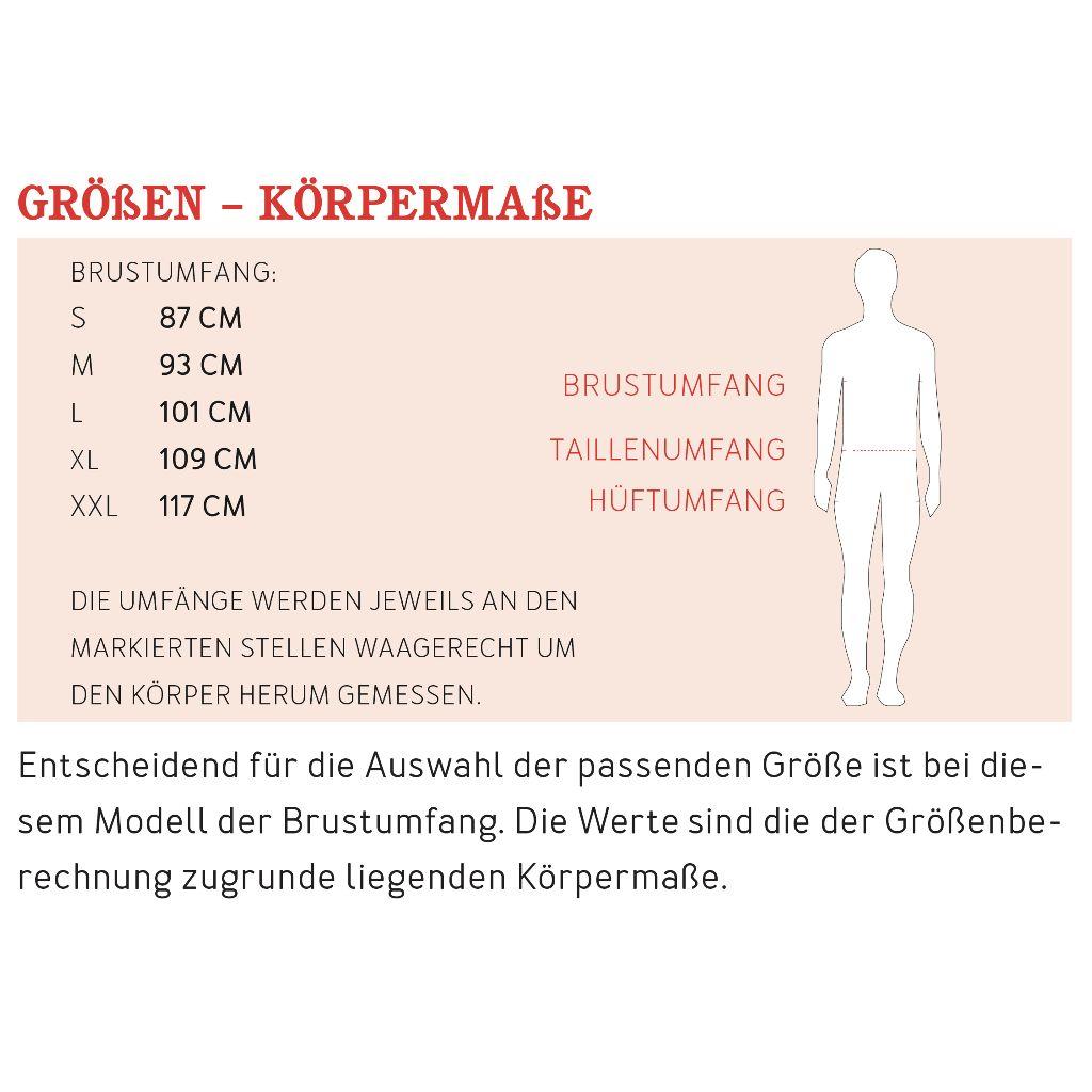 Papierschnittmuster Männer Langarmshirt Herr Levi S-XXL